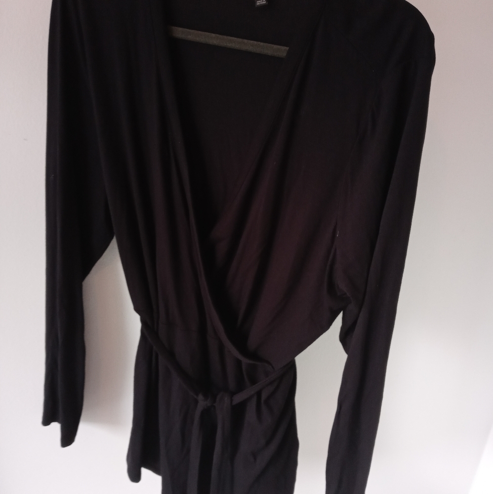 Glamour X bt LB plus size faux wrap top, 18/20